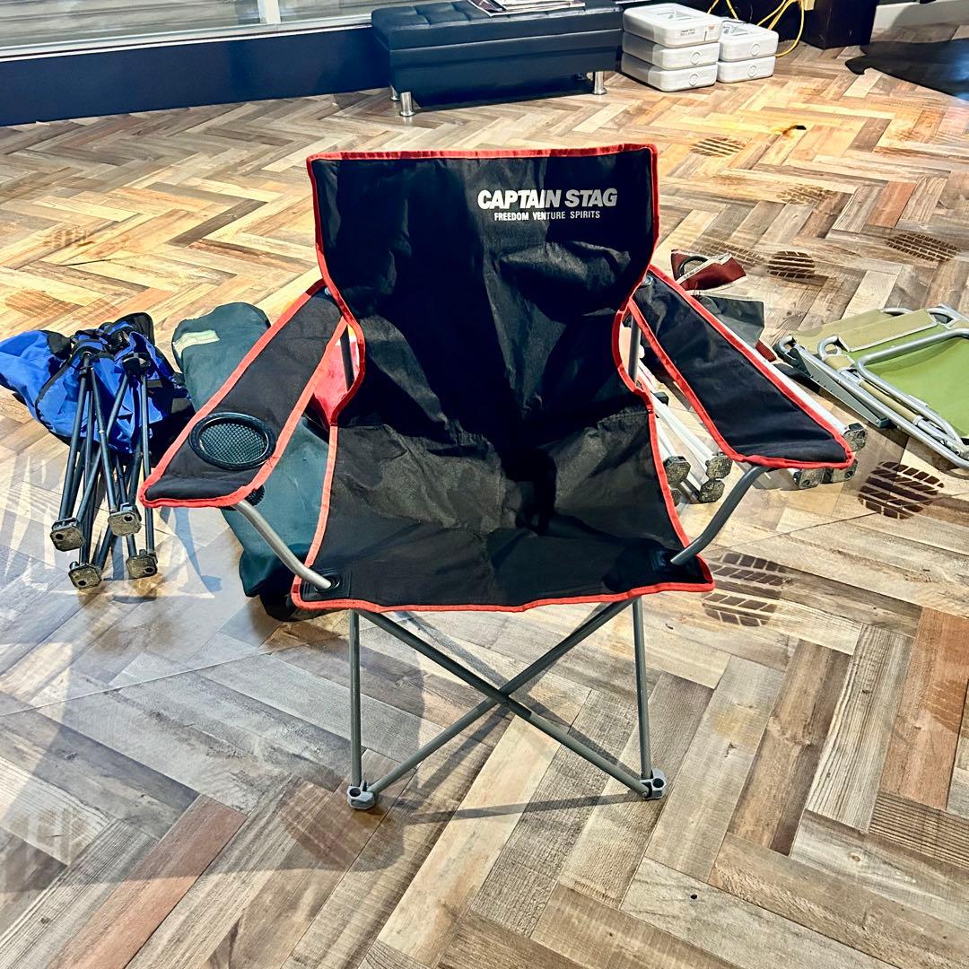 CAPTAIN STAG ほか折りたたみチェア 9脚セット
