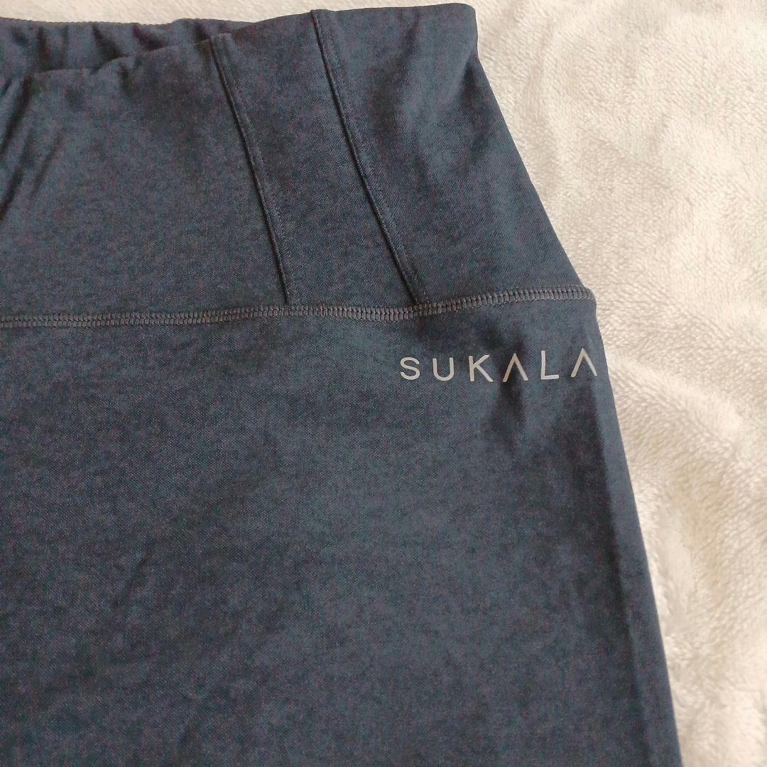 未使用☆匿名配送☆SUKALA ヨガウェア 上下セット Lサイズ スカーラデニム