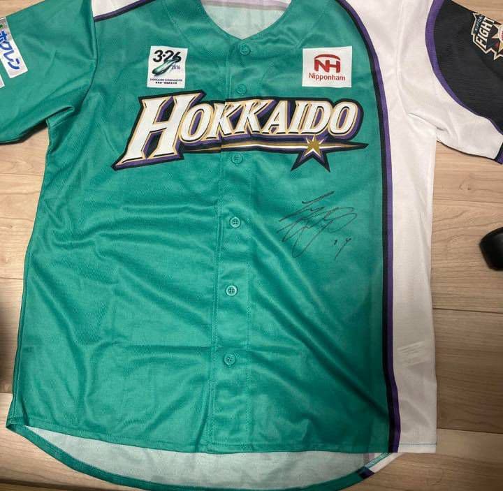【大谷翔平選手】 直筆 サイン ユニホーム 日本ハム