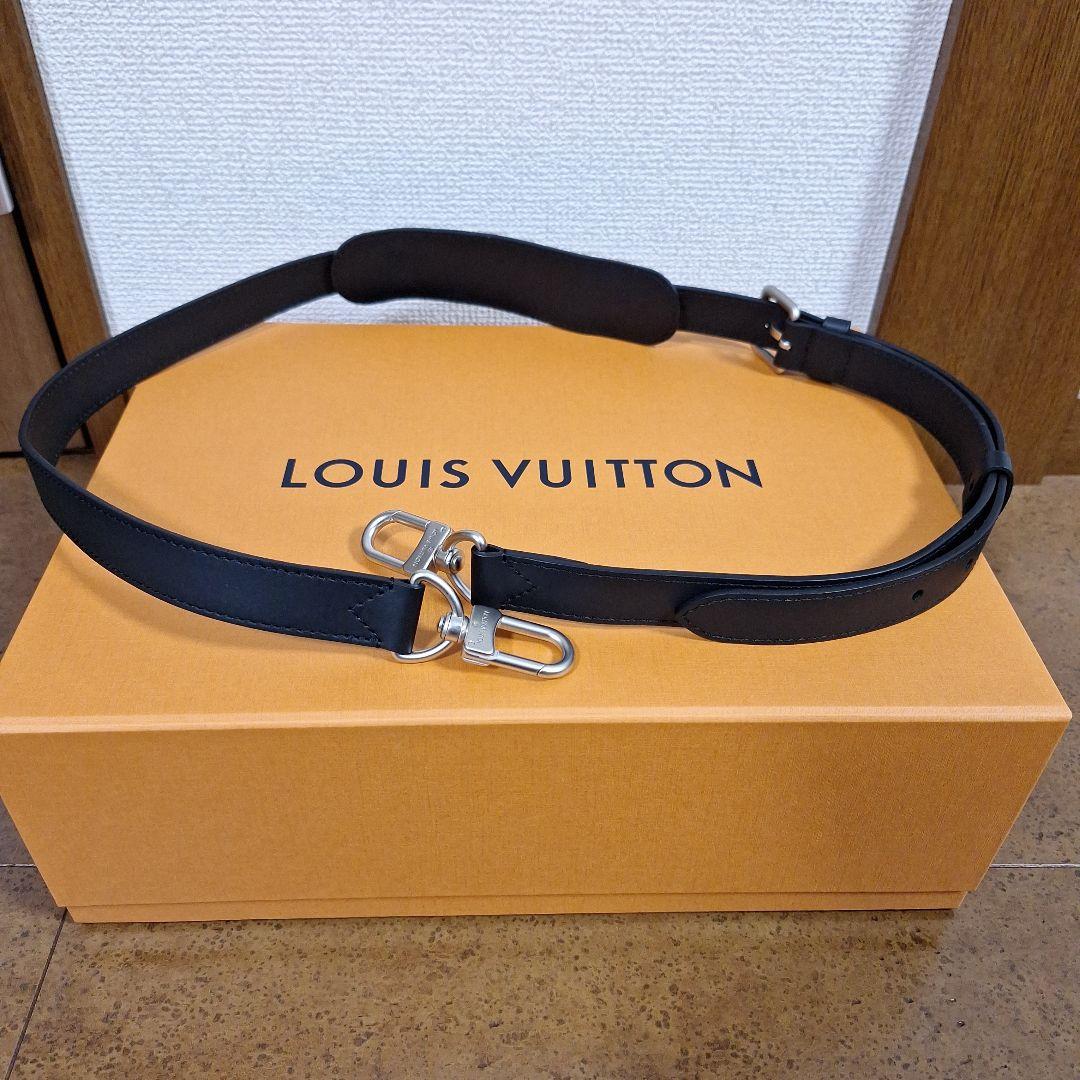 新品未使用　LOUIS VUITTON ショルダーストラップ 黒 長さ調節可