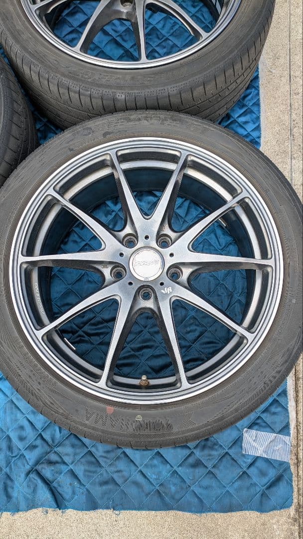 うみぼうずさん用　レイズ ボルクレーシング G25 18インチ ホイール