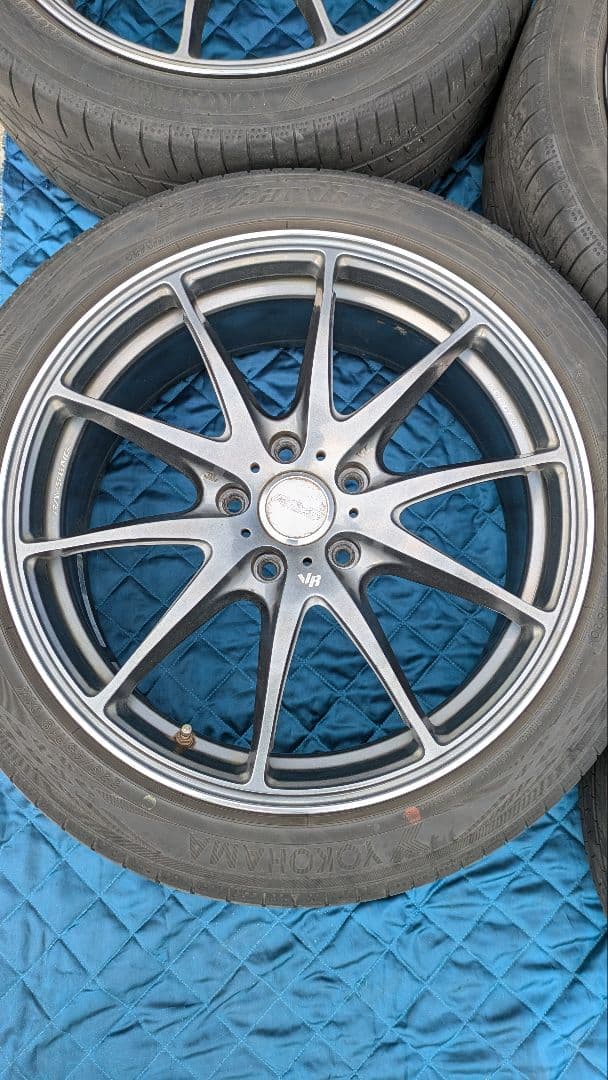 うみぼうずさん用　レイズ ボルクレーシング G25 18インチ ホイール