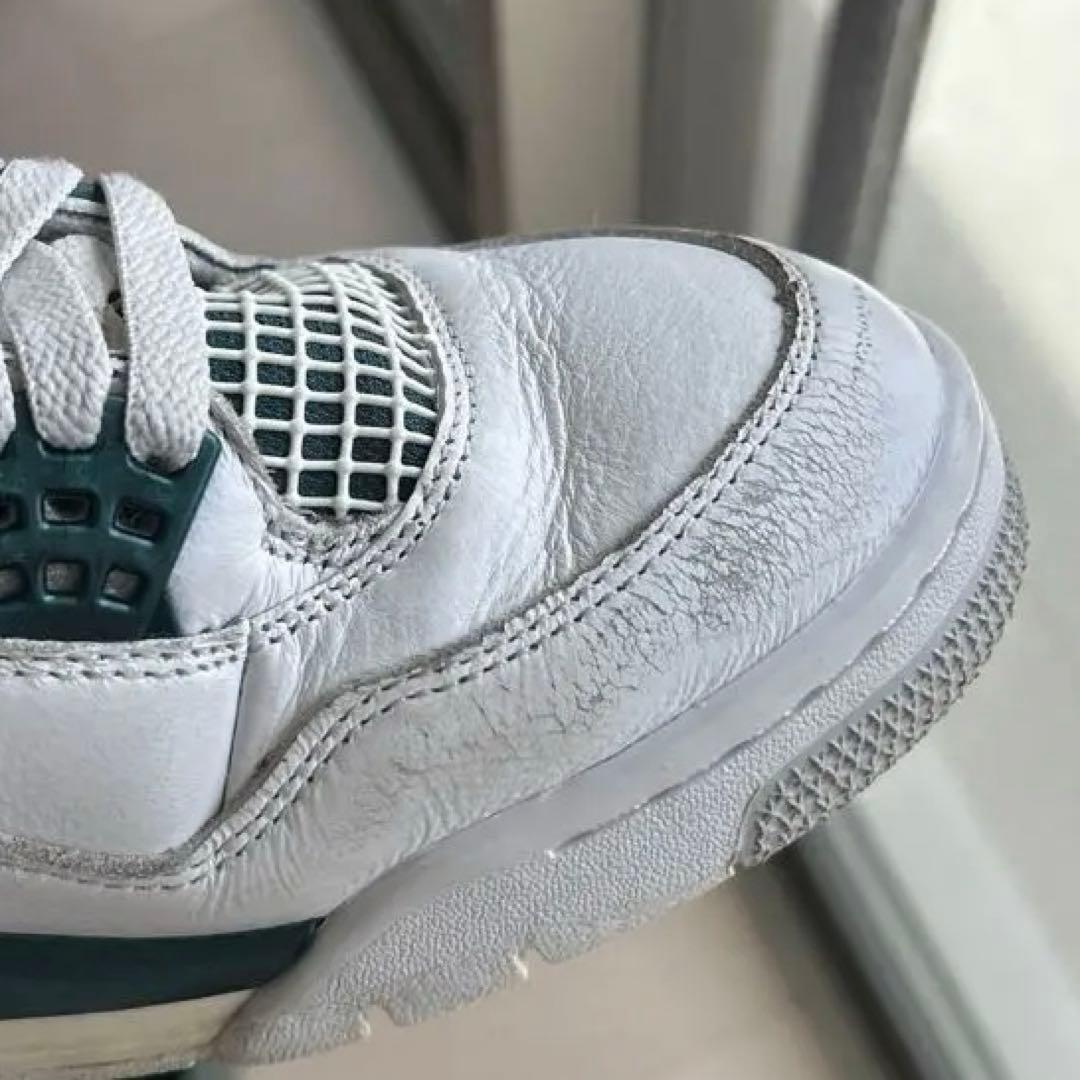 Air Jordan 4 retro ホワイト/グリーン