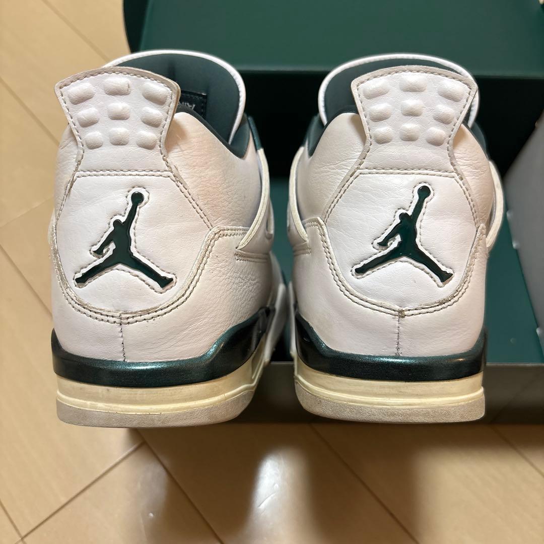 Air Jordan 4 retro ホワイト/グリーン