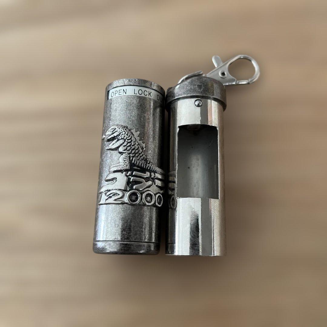 zippo GODZILLA2000 limited Edition銀古美