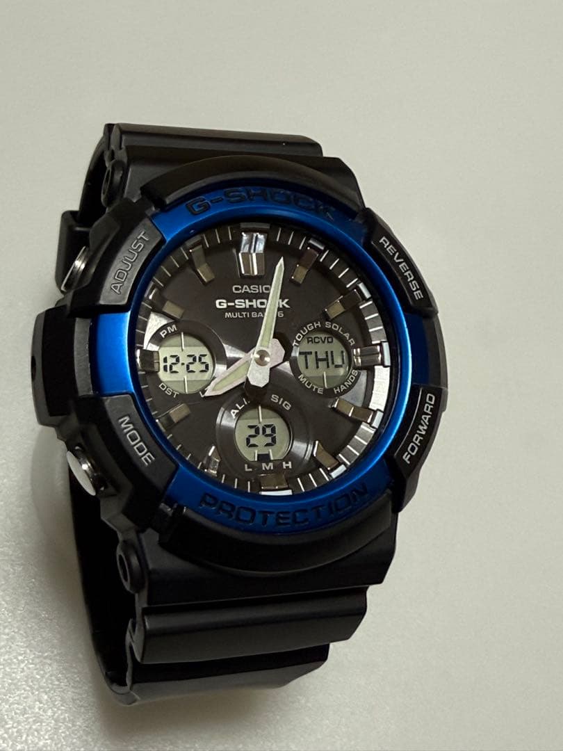 CASIO G-SHOCK GAW-100B 電波ソーラー　ビッグケース　中古品