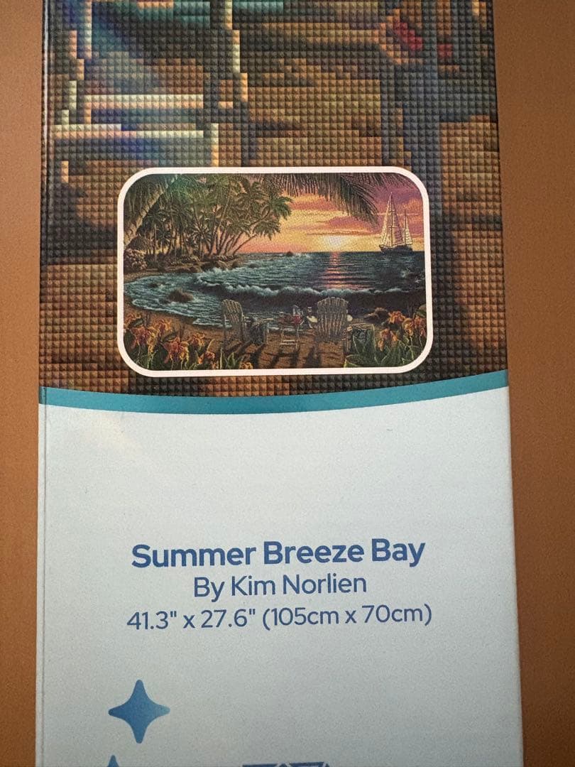 その他 DIY Diamond Art Kit Summer Breeze Bay