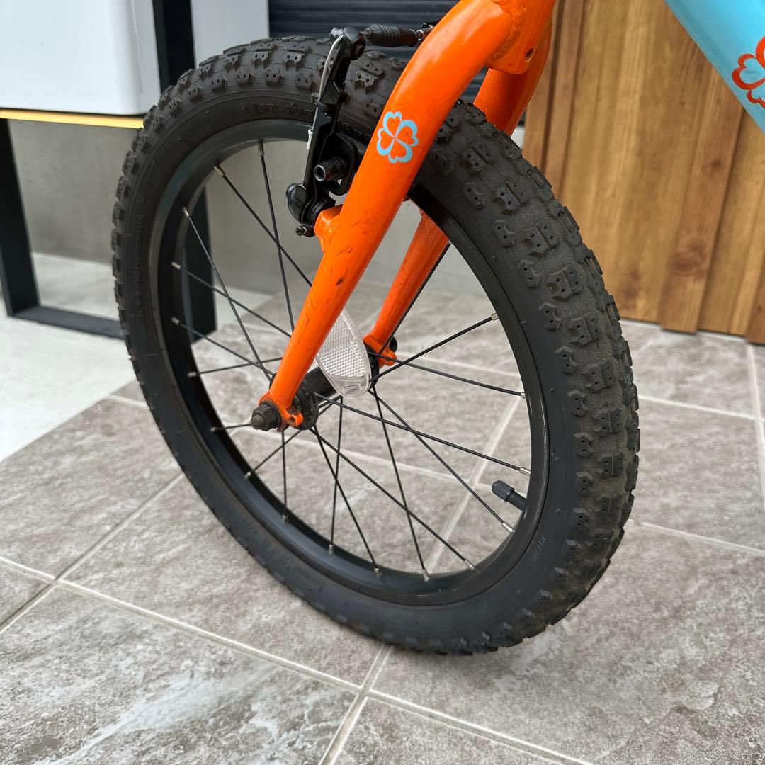 みつき　ヨツバサイクル　18インチ　ラムネブルー　直接手渡し希望