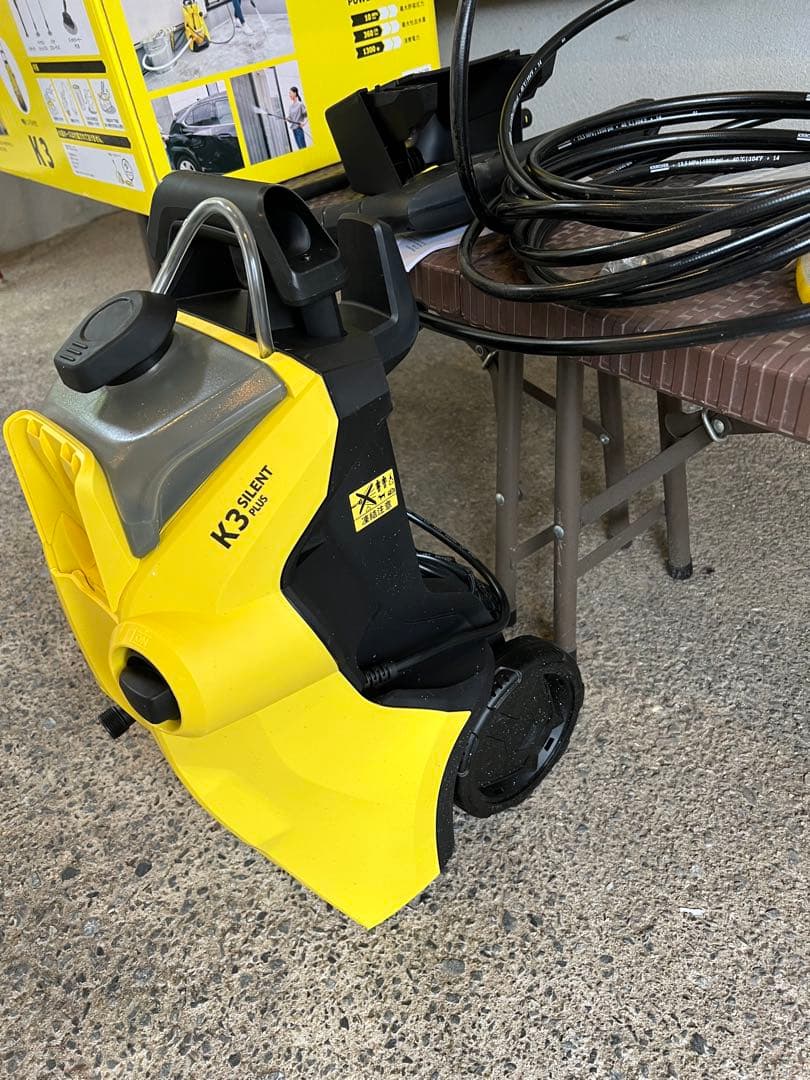 ケルヒャー K3 SILENT PLUS 高圧洗浄機 本体 使用2回のみ