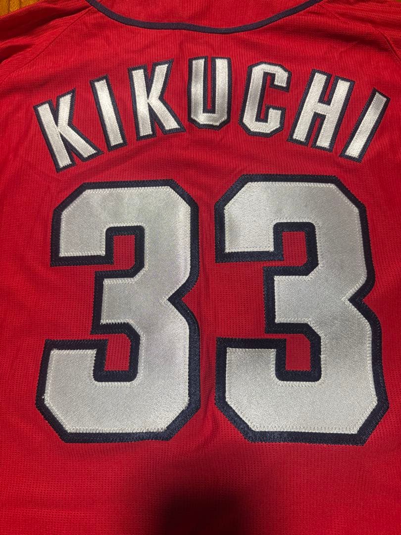 極美品 広島カープ 菊池涼介 背番号33 ハイクオリティユニフォーム Mサイズ