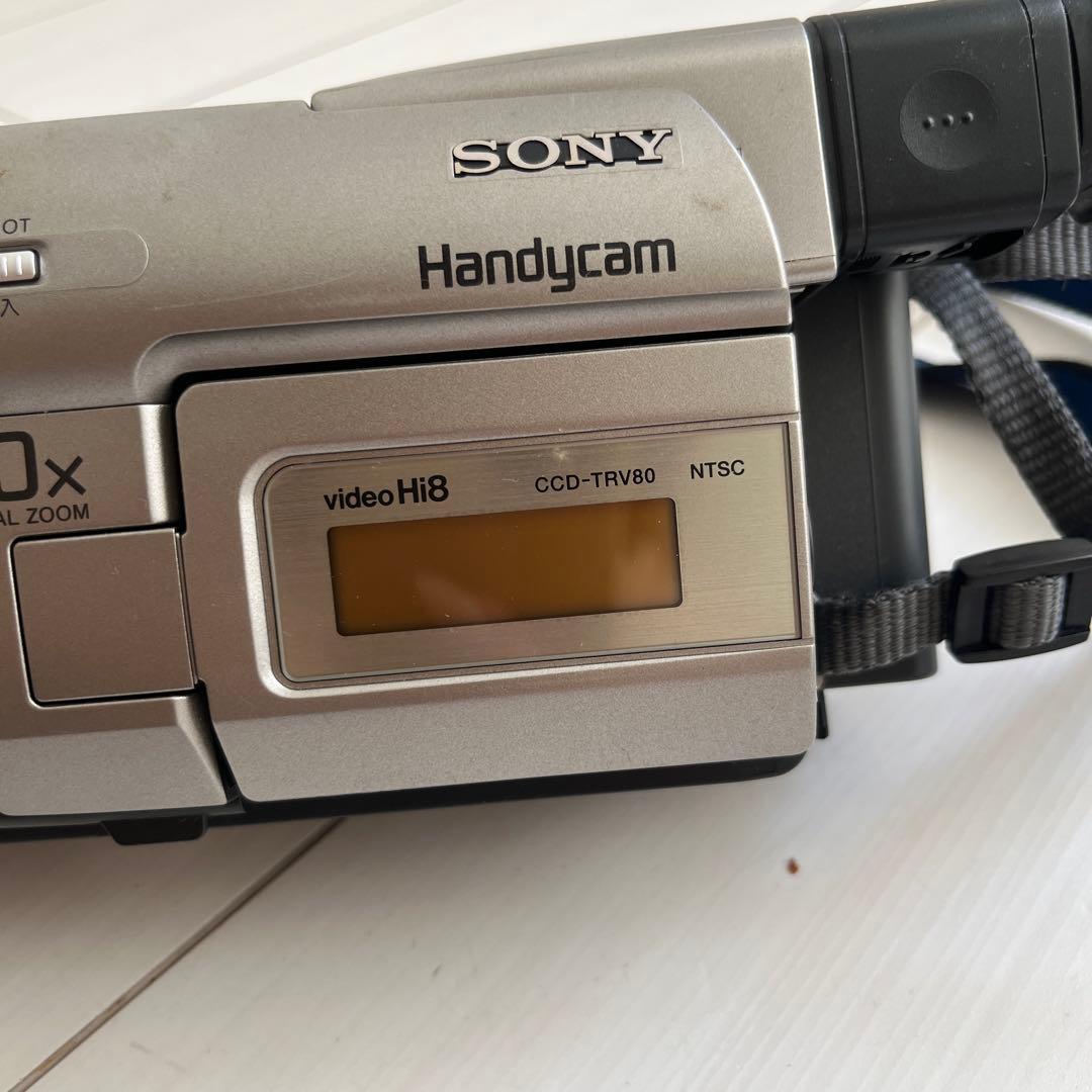 SONY ソニー　ハンディカムCCD-TRV80 Hi8