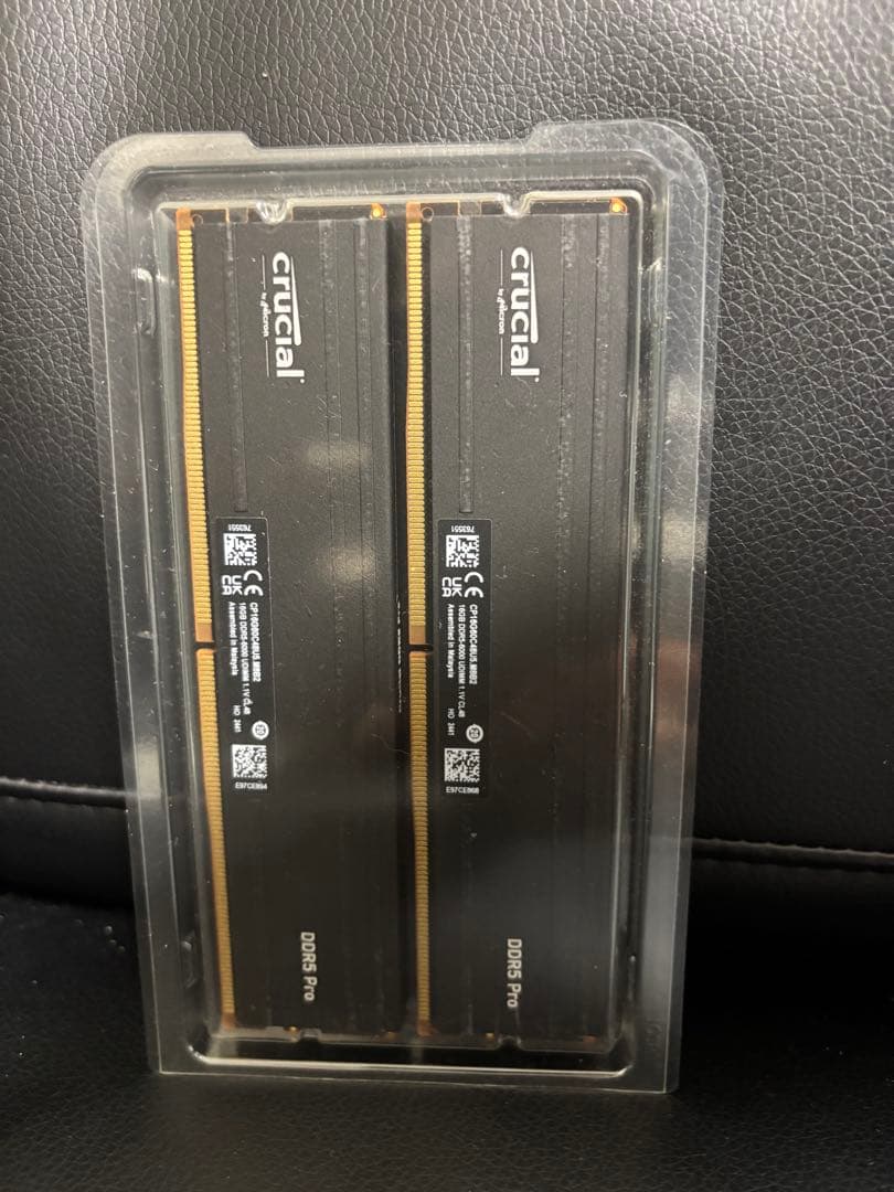 美品 Crucial Pro DDR5 32GB（16×2）6000MT/s