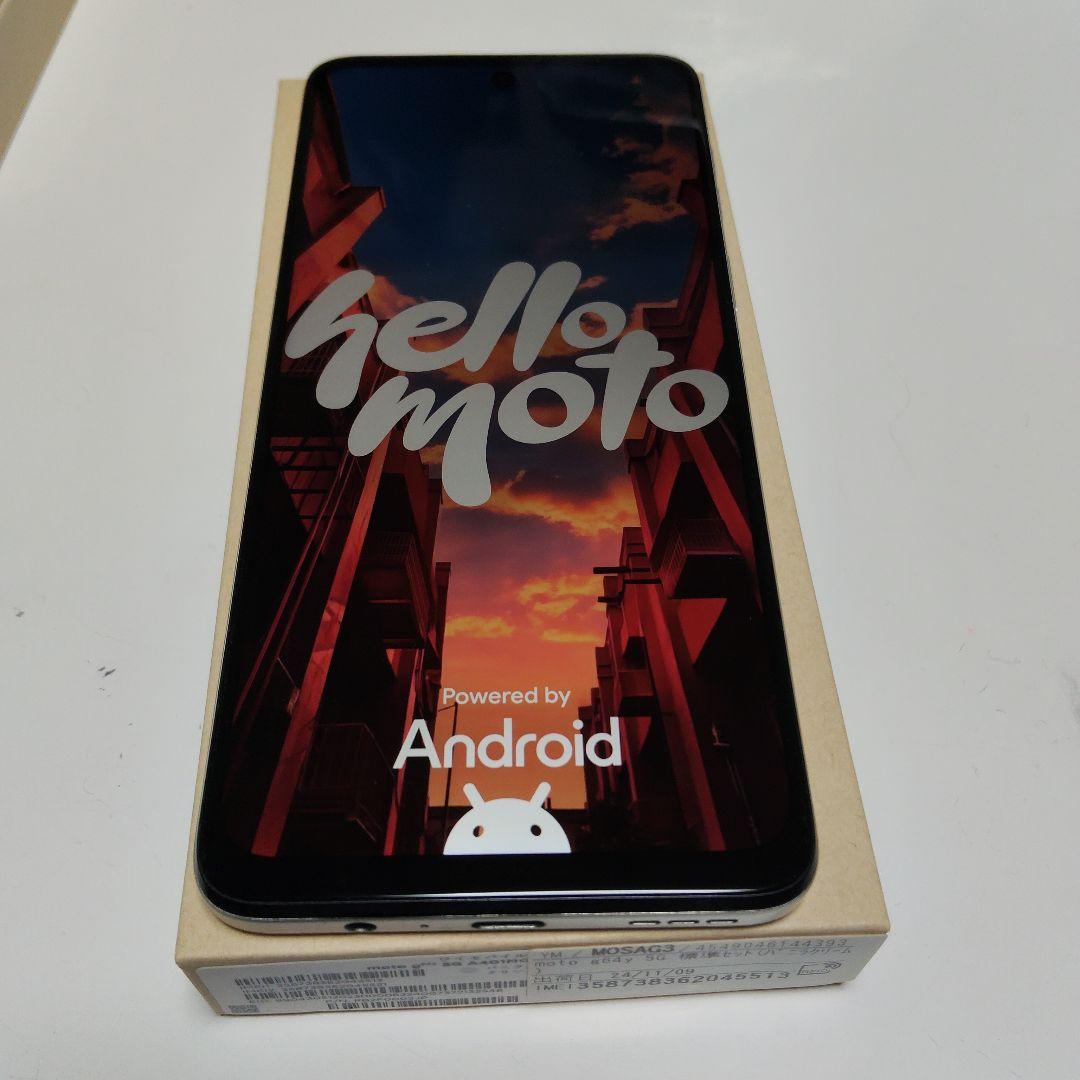 【美品】Motorola moto g 64y 5G 本体
