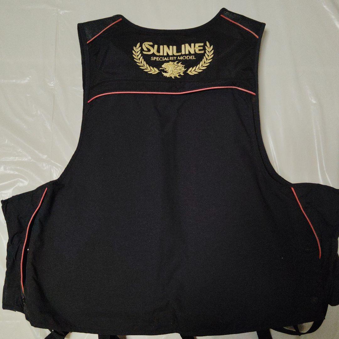 サンライン　STATUS プロフェッショナルモデル フローティングベスト　XL