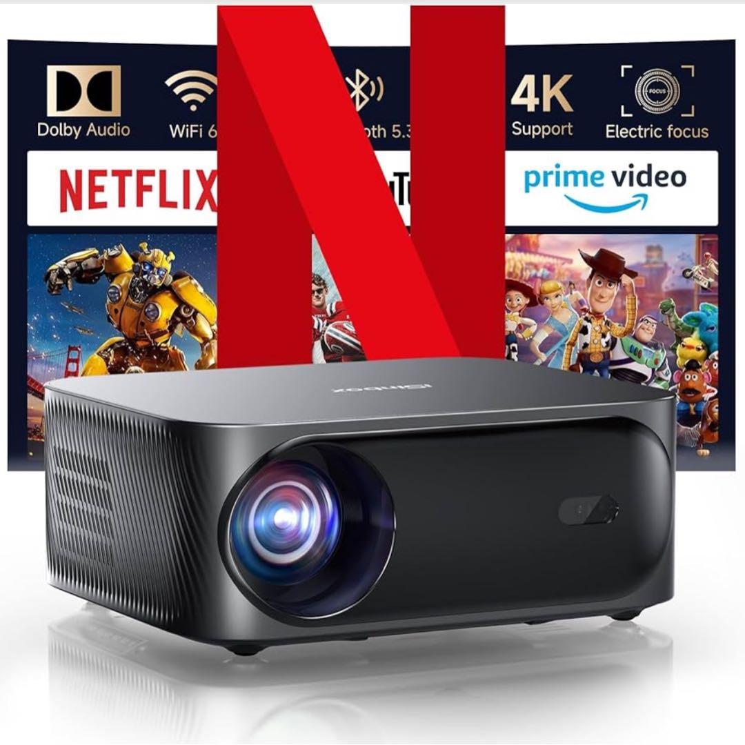 プロジェクター　家庭用　小型　公式認定アプリ　iSinbox DoIby