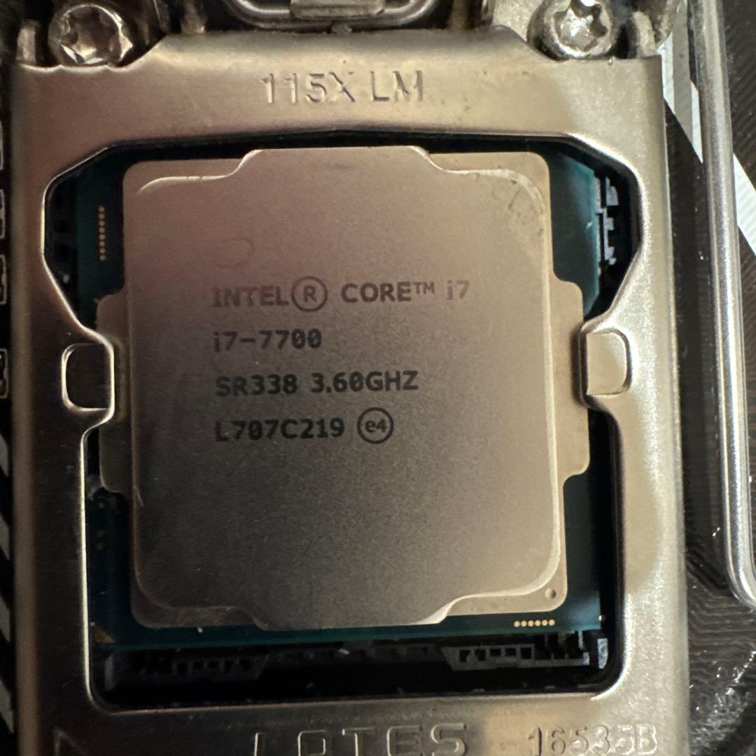 [titanium1]corei7 7700 ＋ H270-PRO