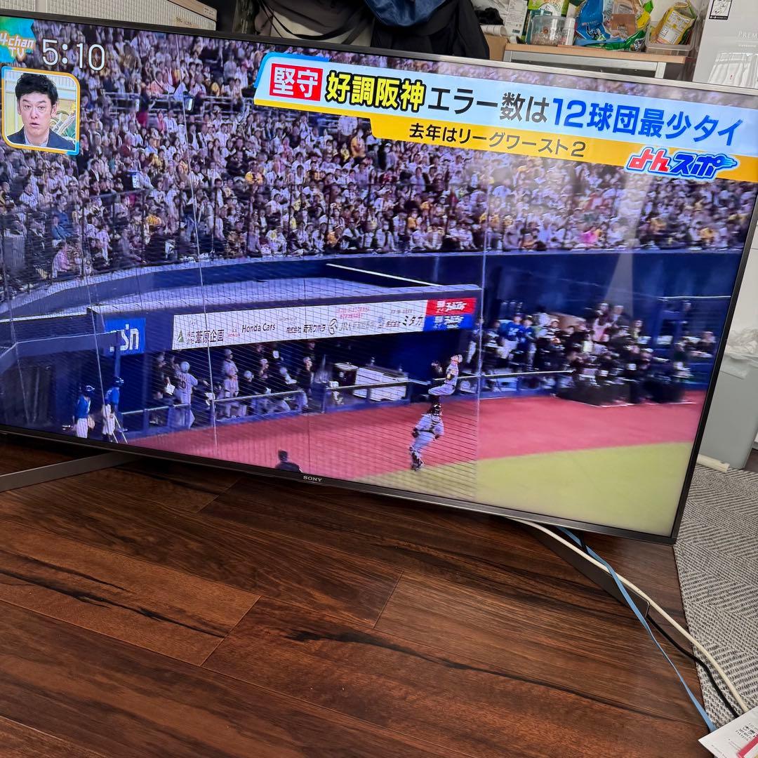SONY 49V型 4K 液晶テレビ BRAVIA KJ-49X9500G