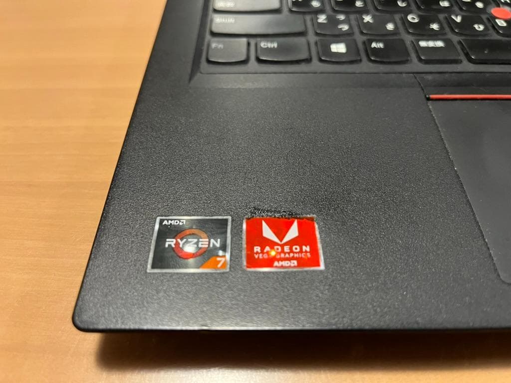 【Ryzen7】ThinkPad E495 SSD128GB HDD1TB