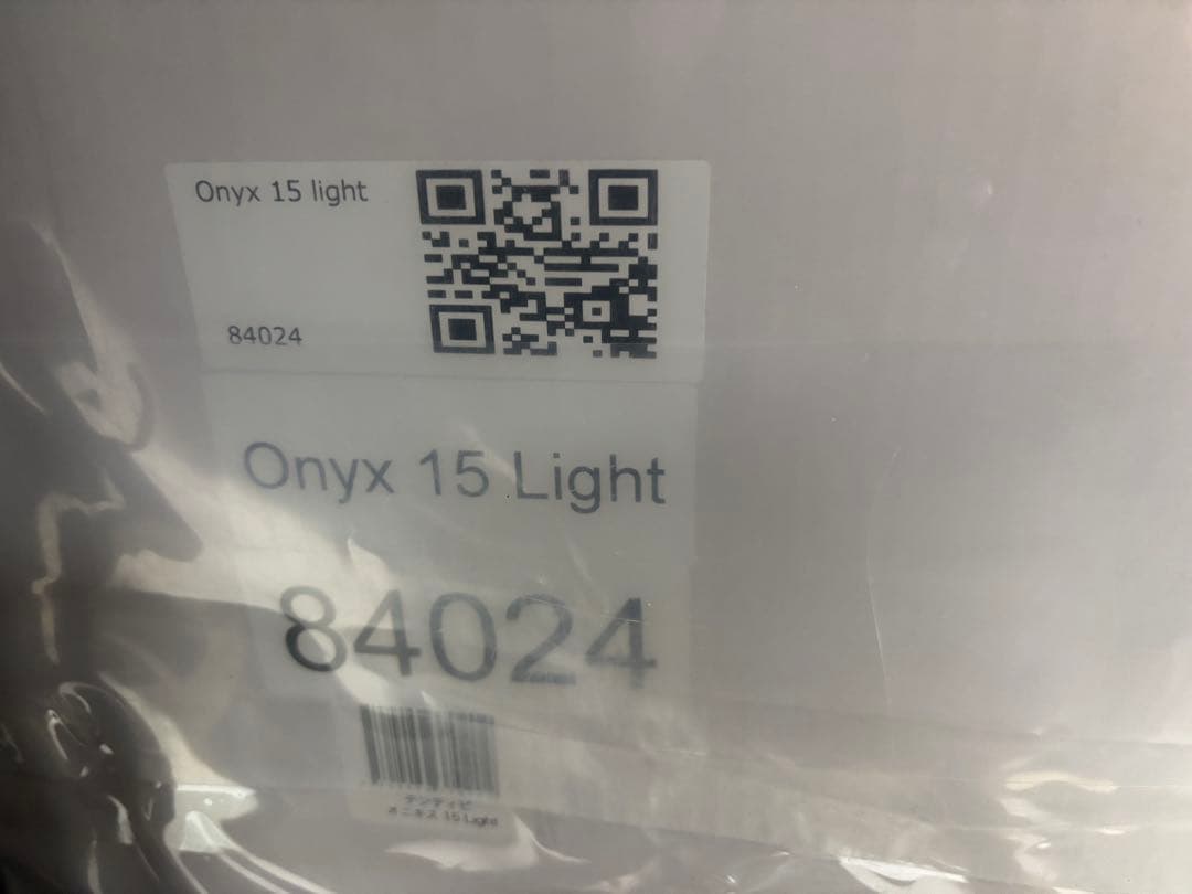 未使用　テンティピ　オニキスライト 15 onyx tentipi