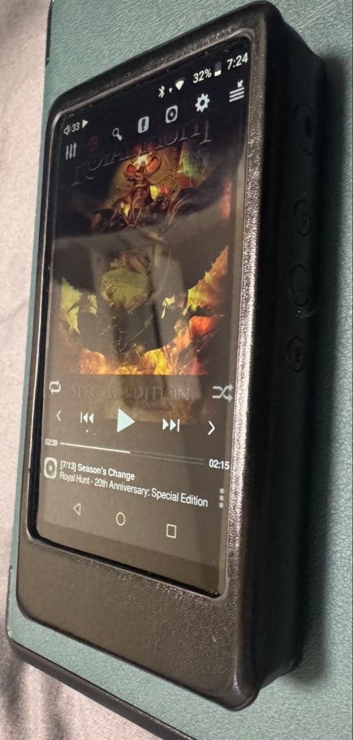 週末値下　hiby R6 pro AL レザーケース　ポーチ　名機　元箱あり