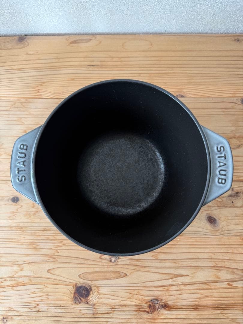 ストウブ ラ・ココット デ ゴハン M グレー