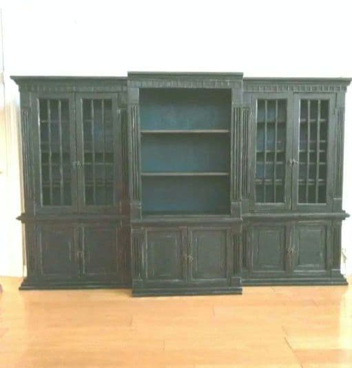 クルトン　アンティーク調本棚