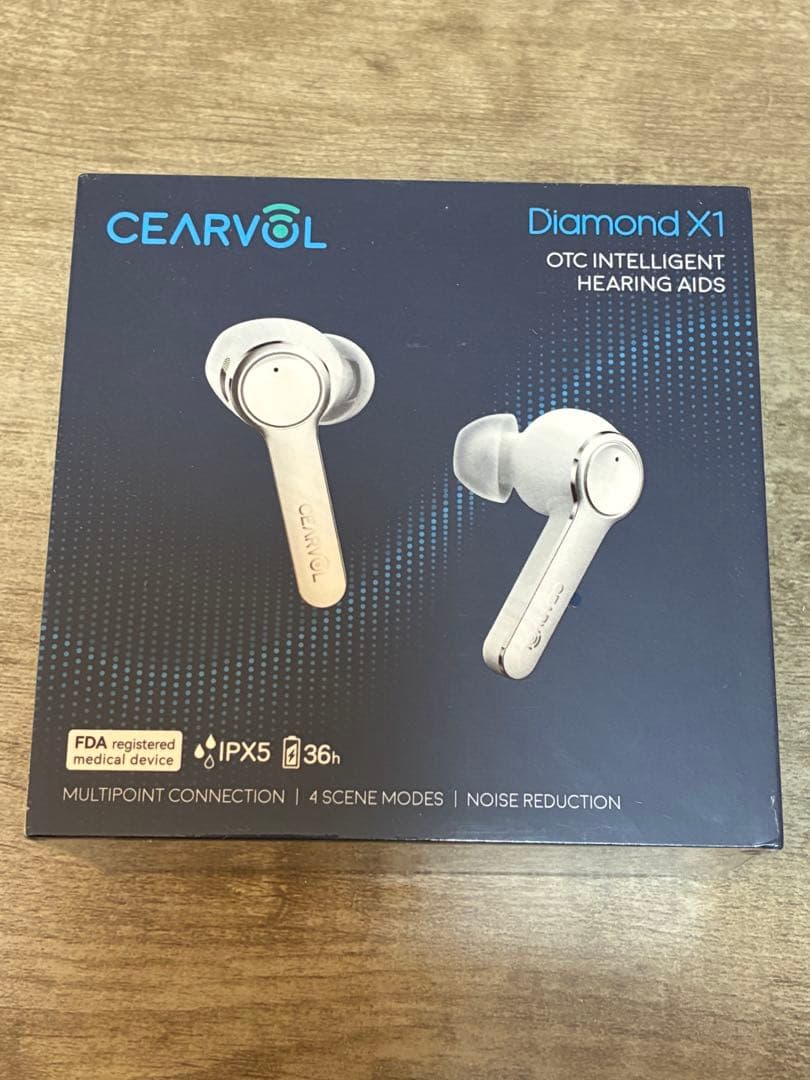 集音器 Bluetooth5.3 ワイヤレス イヤホン型 高齢者若者向け 長時間