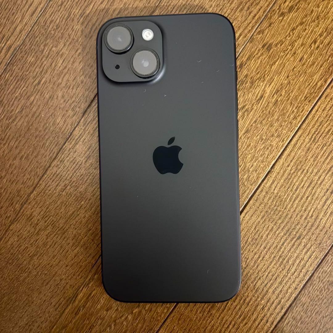 【基本動作OK】iPhone15 ブラック　SIMフリー　256GB