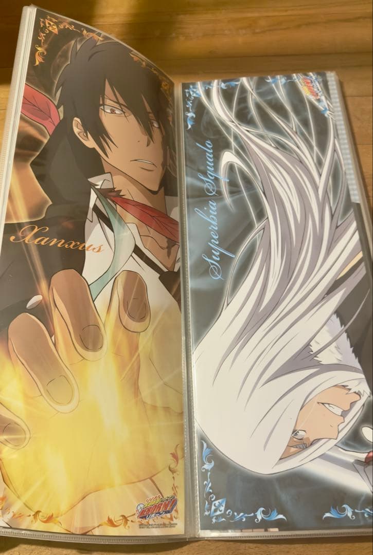 リボーン キャラポス 収納ファイル ポスター 32枚 美品