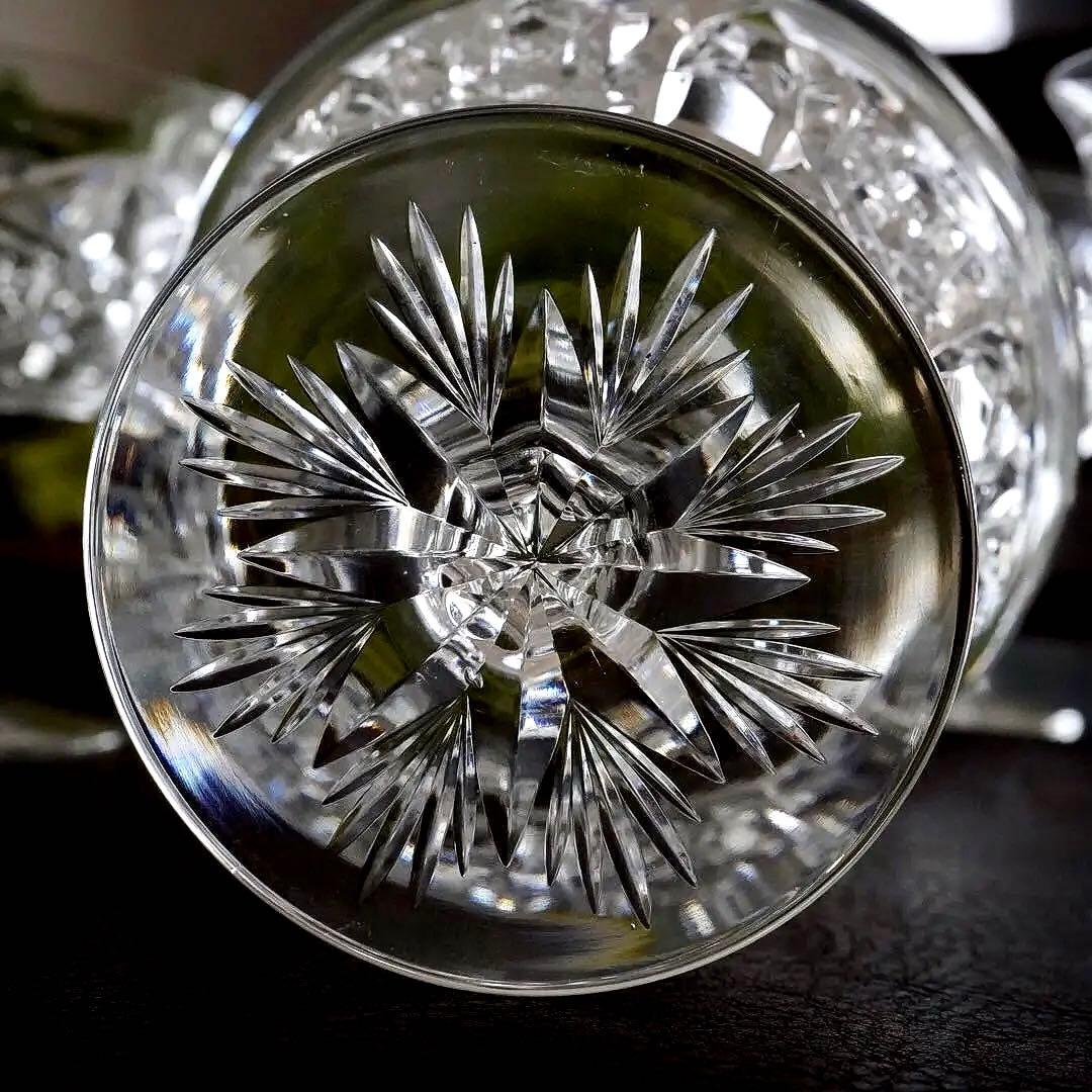 希少★オールドバカラ ラグニー★ラニー シャンパンクープ グラス 6脚セット美品