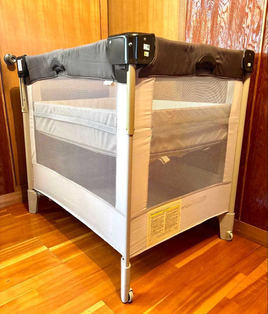 Aprica ベビーベッド ココネル 折りたたみ収納可