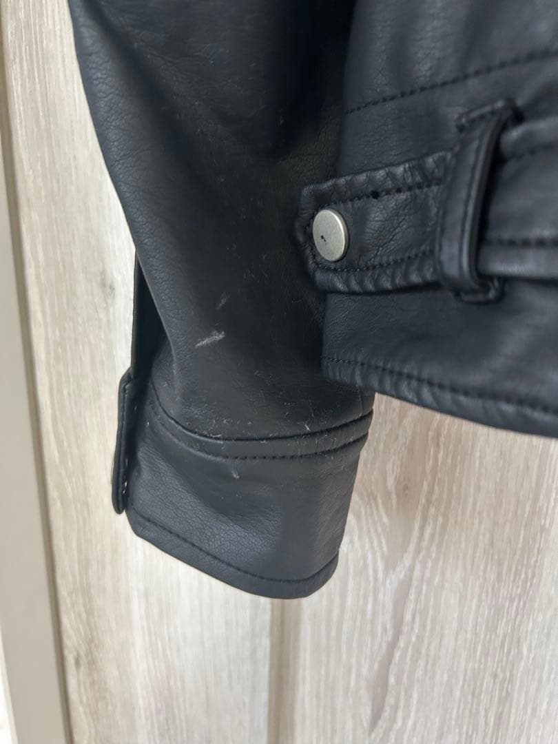 ZARA ファー付きモッズコート Lサイズ ライダース　ニット　セット売り