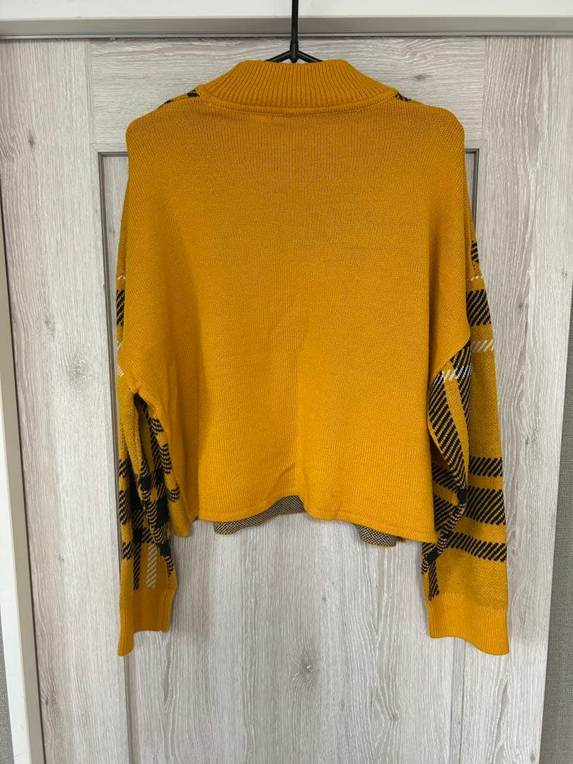 ZARA ファー付きモッズコート Lサイズ ライダース　ニット　セット売り