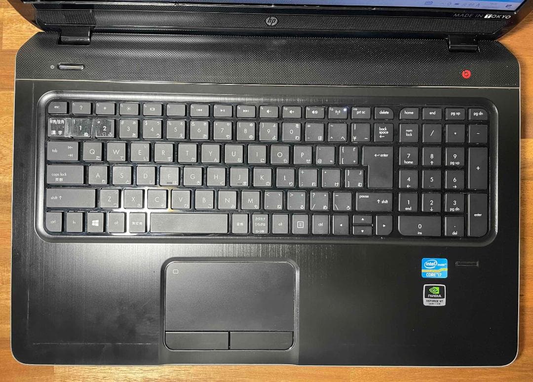 HP ENVY 大画面17.3インチ メモリ12GBSSD240GB 外装難あり