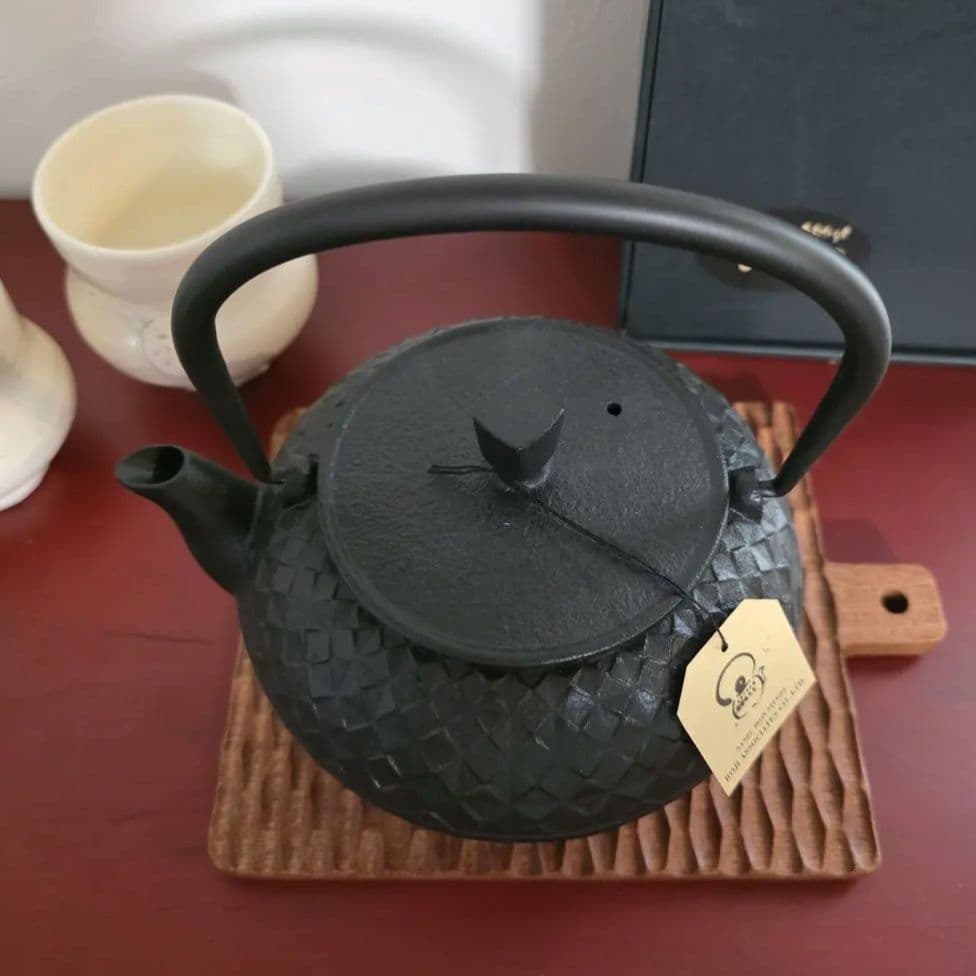 【未使用】ロジアソシエイツ 南部鉄器 GRID PATTERN 1.0L