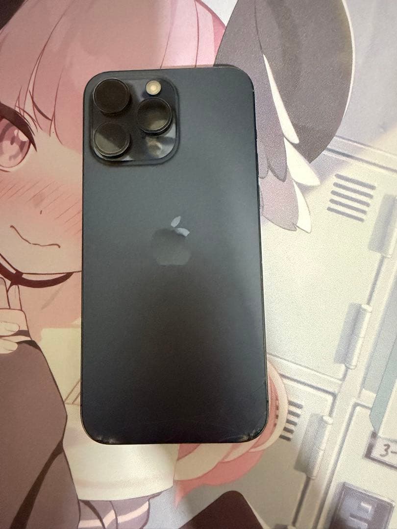 【背面割れあり】iPhone 15 Pro Max 512GB ブルーチタニウム