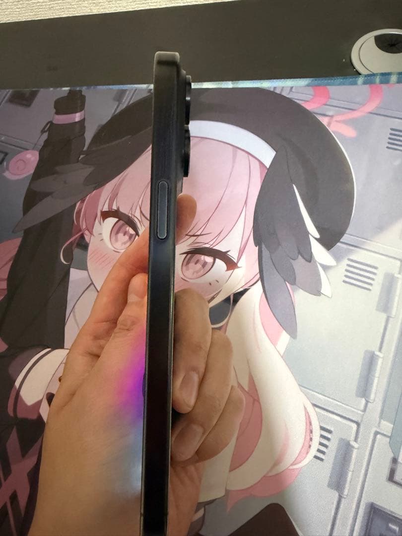 【背面割れあり】iPhone 15 Pro Max 512GB ブルーチタニウム