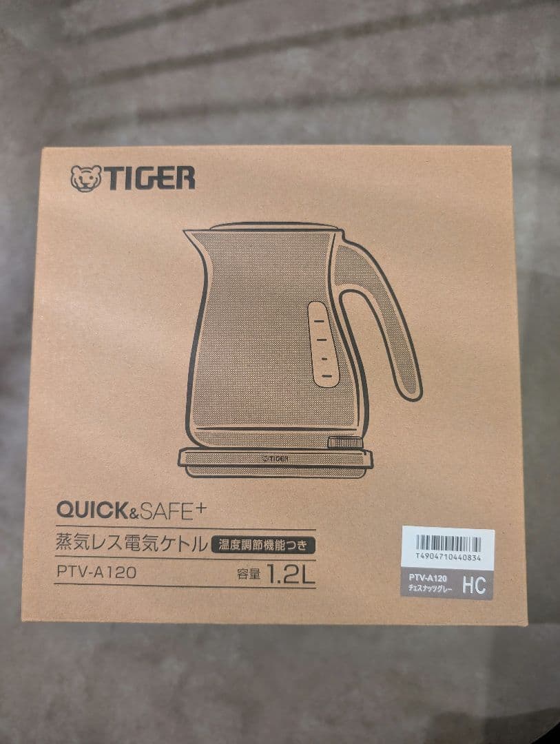 TIGER　PTV-A120 　電気ケトル1.2L
