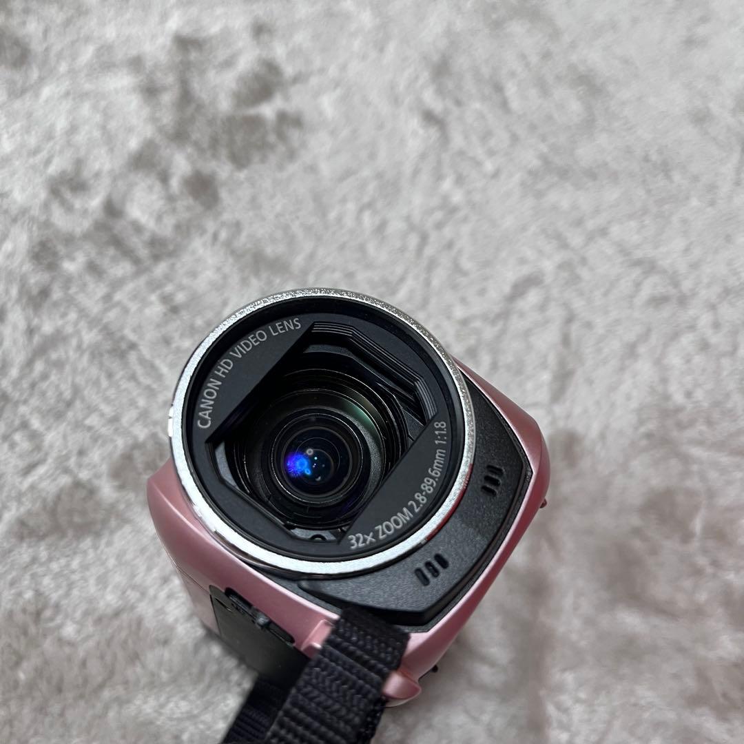 極美品　Canon キャノン　ビデオカメラ iVIS HF R42 ピンク