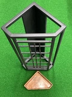 おしゃれなレトロデザイン　傘立て　　モダンアンティーク調　　スチールアイアン