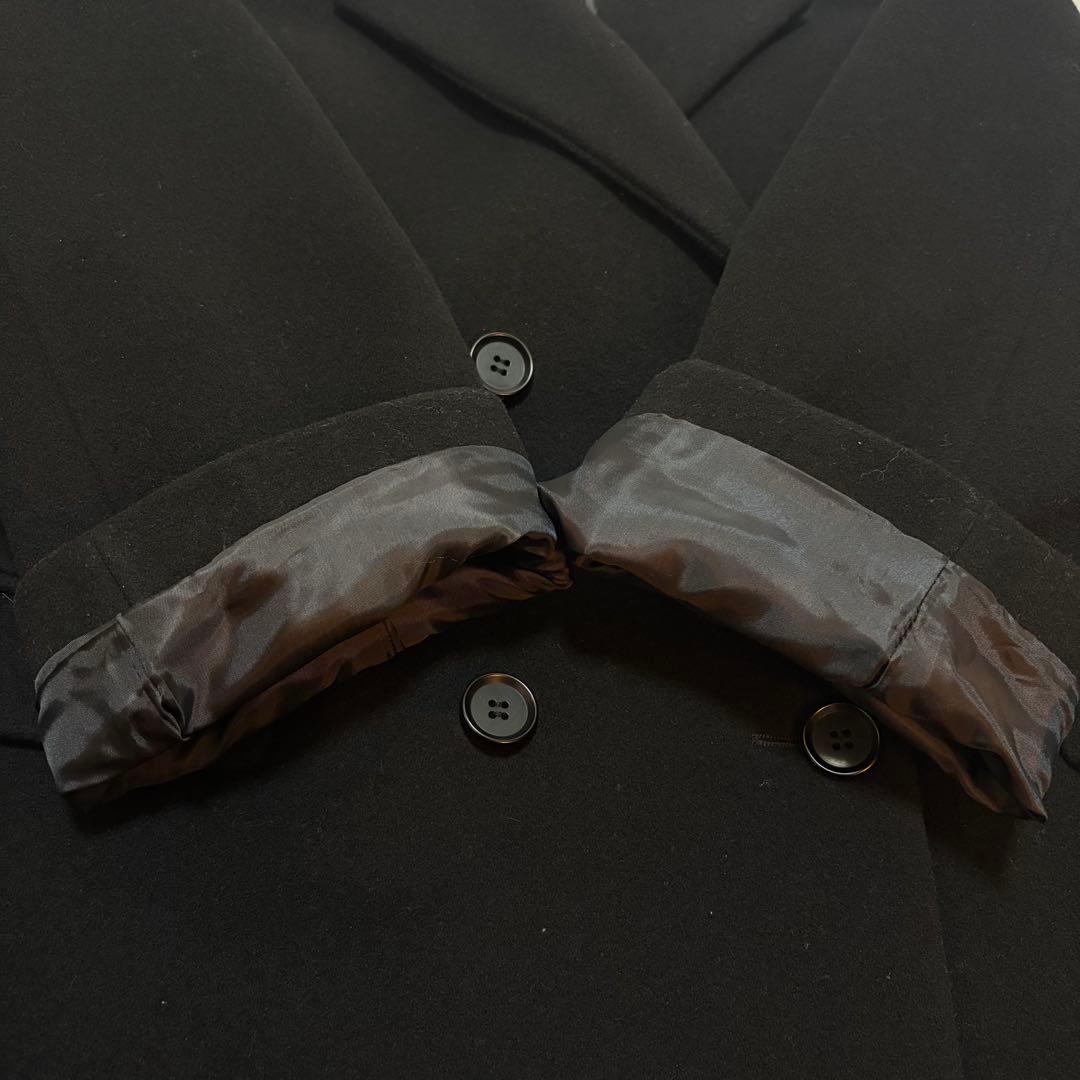 【極美品】NOBLE MTRオーバーPコート38 黒 ブラック