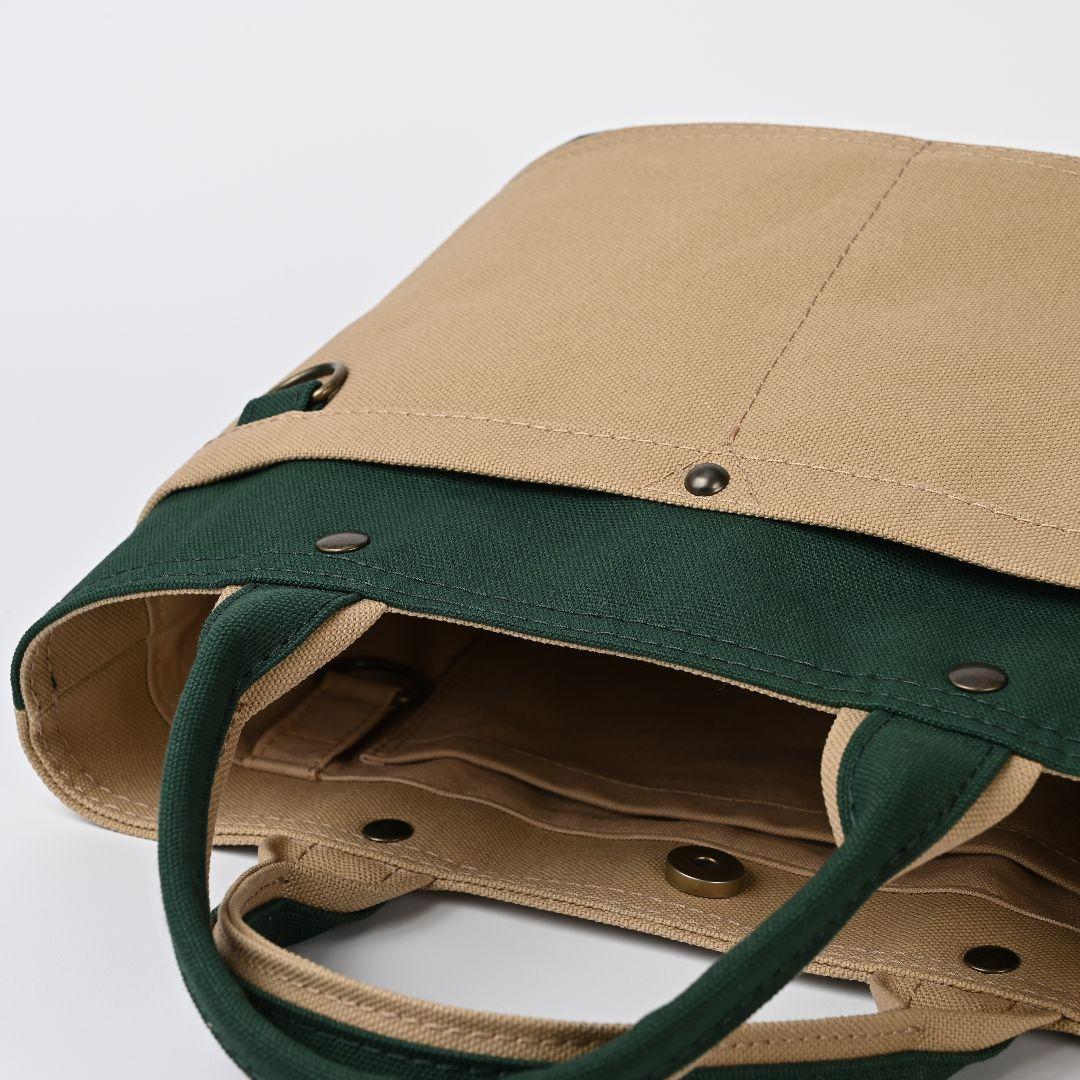 [emi]8号/11号×倉敷帆布×8番糸 オーバル底トートM×2