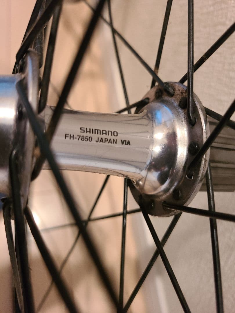 ジャンク品　手組　AMBROSIO　EVOLUTION DURA-ACEハブ