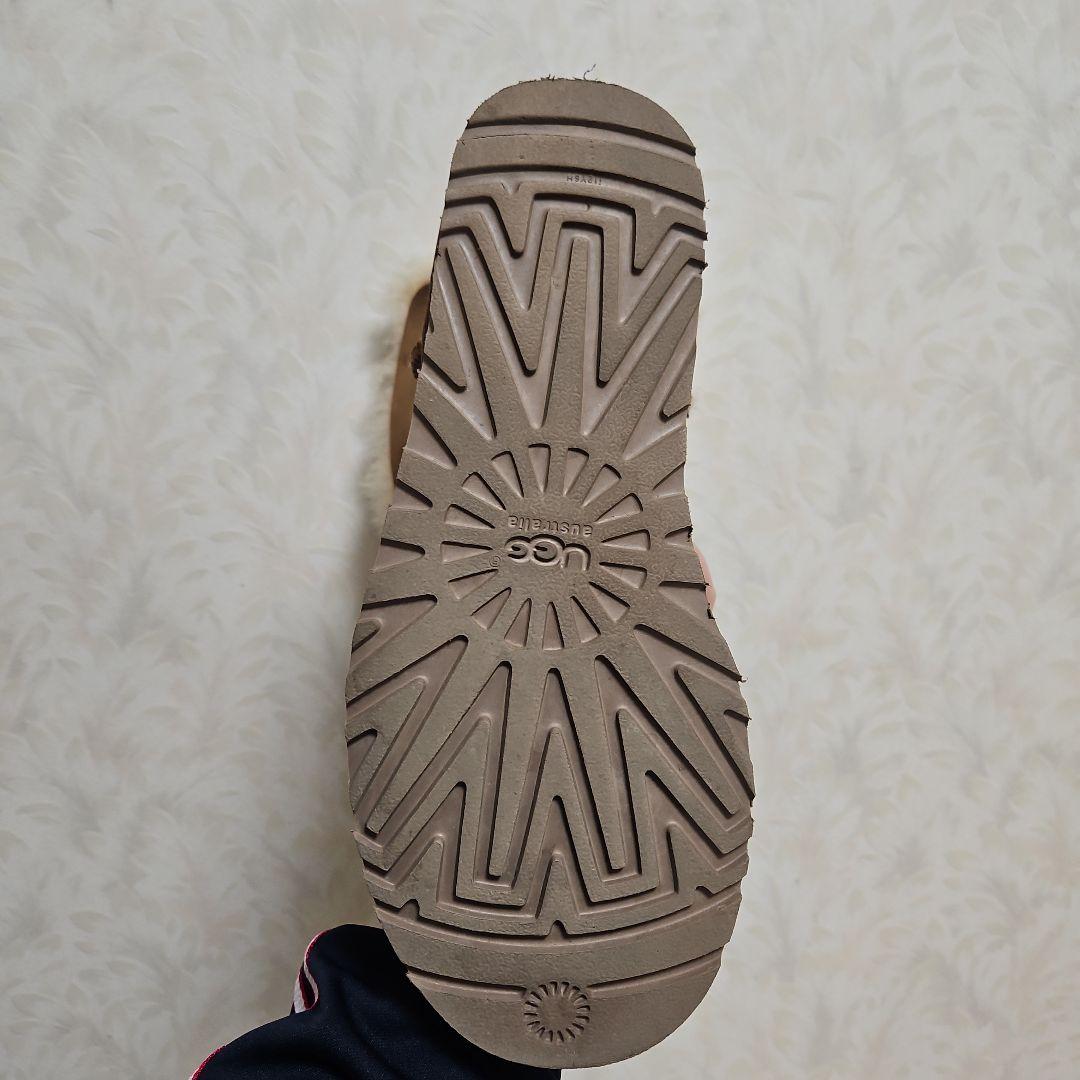 UGG Australia ブラウン ムートンブーツ ベイリーボウ コーデュロイ