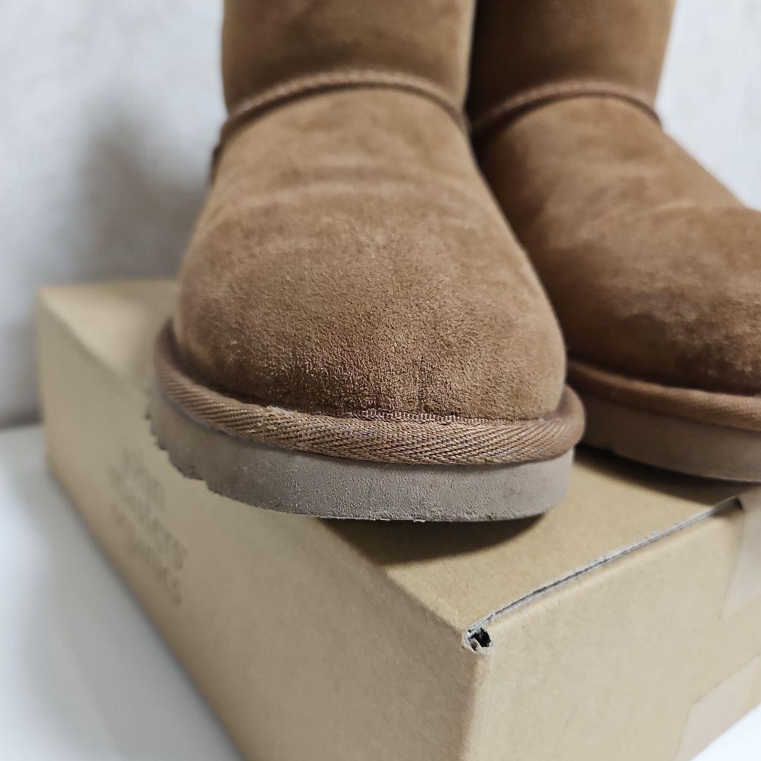 UGG Australia ブラウン ムートンブーツ ベイリーボウ コーデュロイ