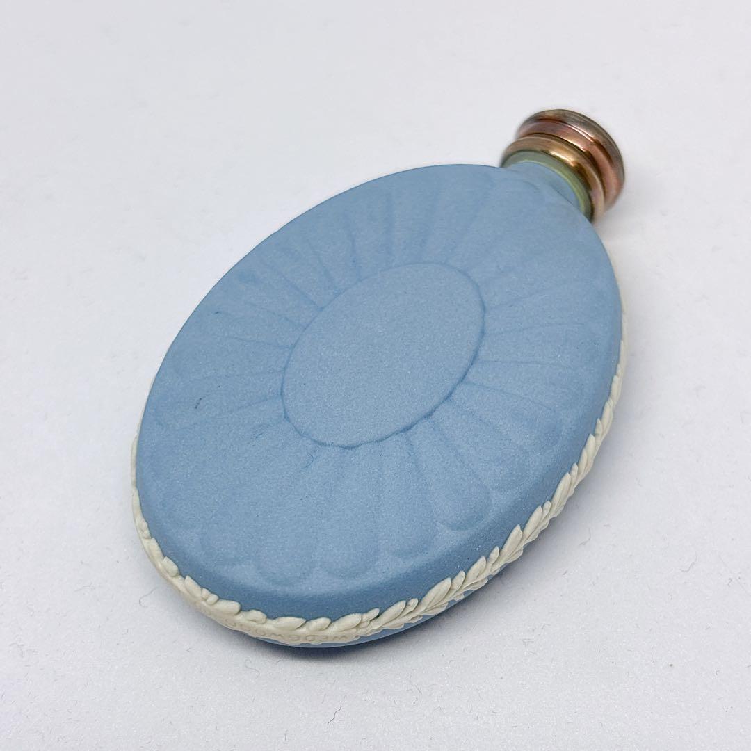 【未使用】ウェッジウッド ジャスパー パヒュームボトル オーバル型 パンドラ