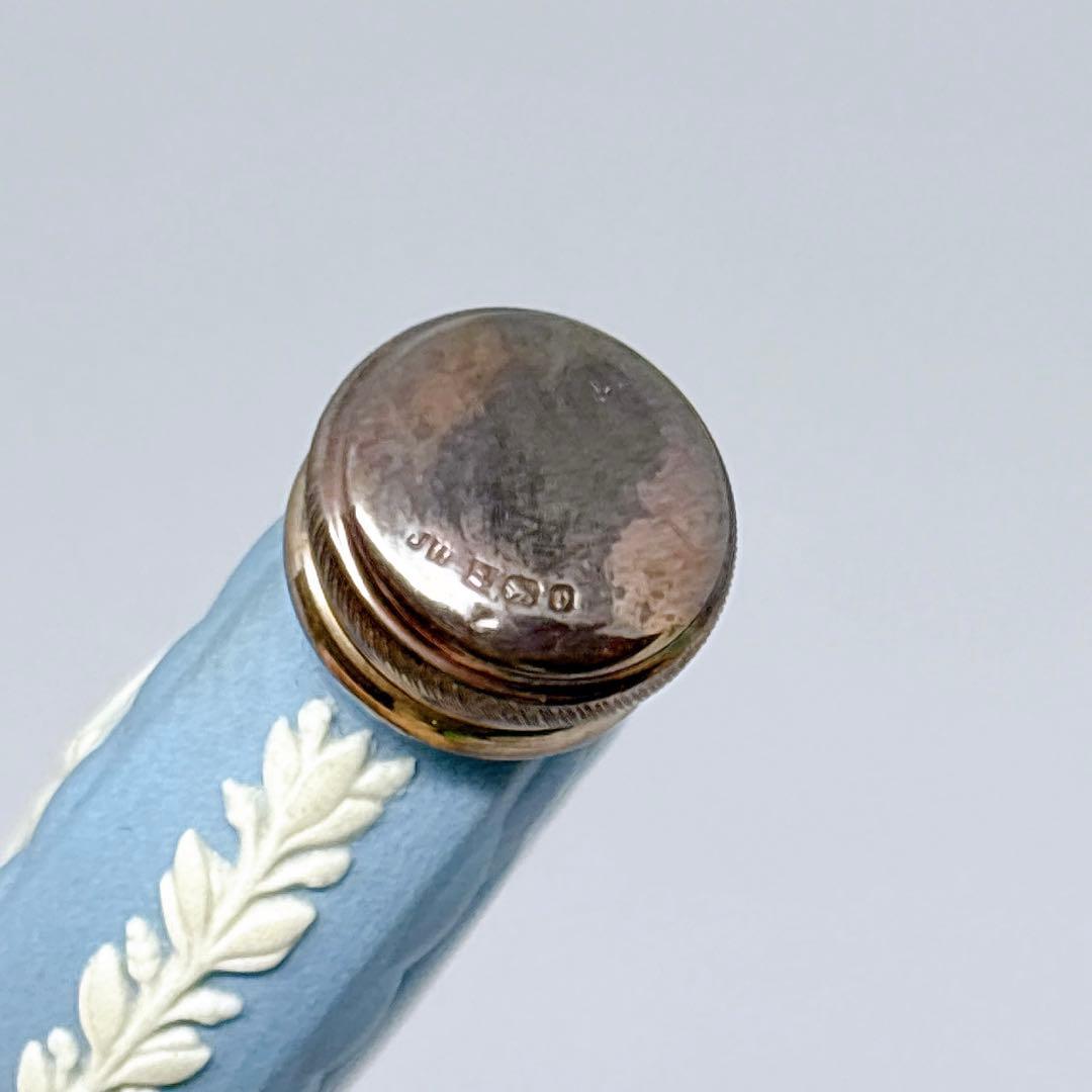 【未使用】ウェッジウッド ジャスパー パヒュームボトル オーバル型 パンドラ