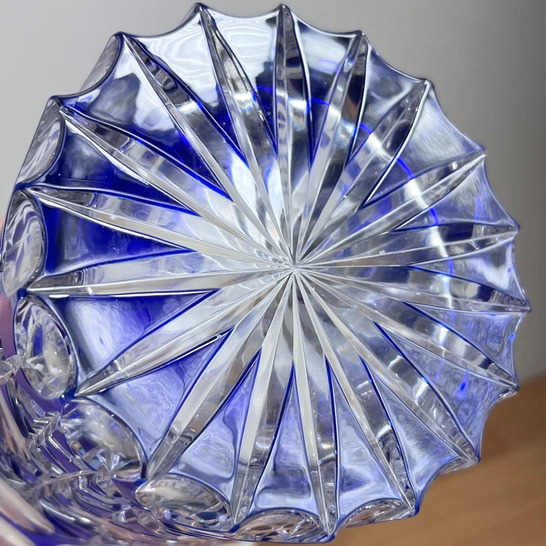 【新品未使用】DRESDEN KRISTALL ドレスデンクリスタル　切子　花瓶