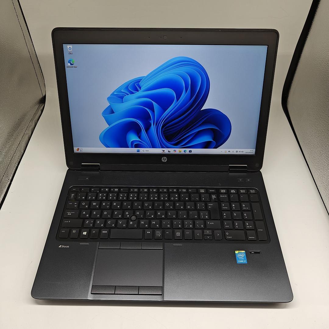 【HP】ZBOOK 爆速i7 新品SSD256GB 16GB ノートPC
