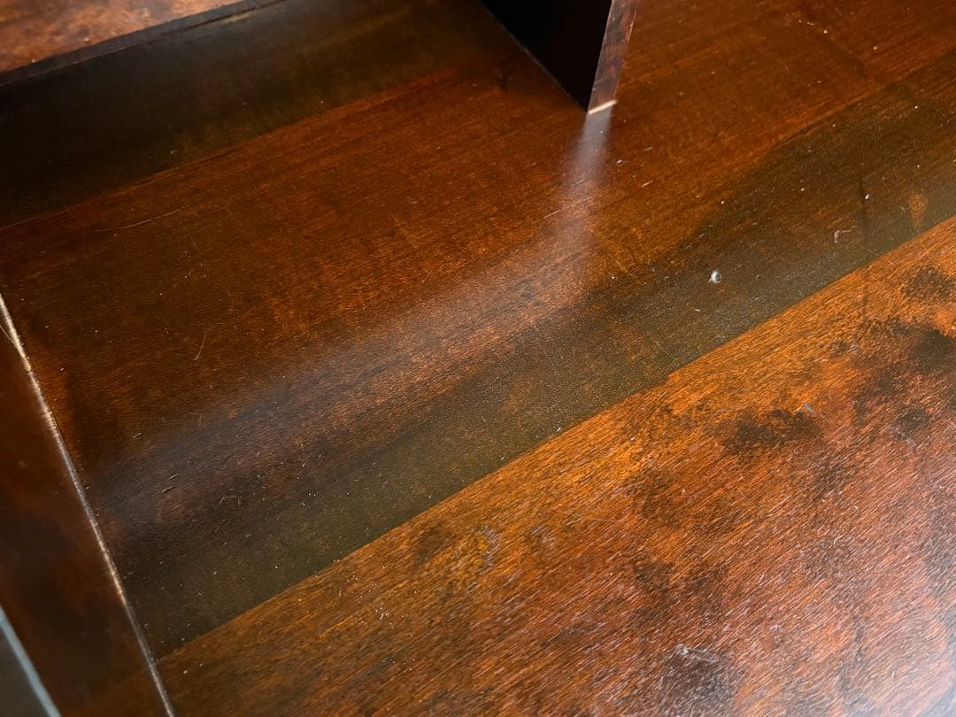 【希少】松本民芸家具 #66型 高山式ライティングビューロー 無垢材